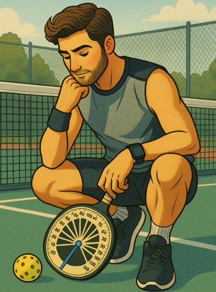 pickleball pinching the middle