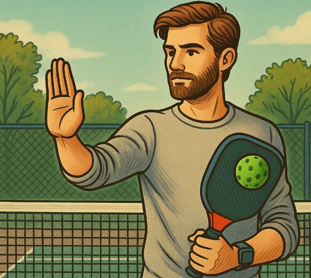Pickleball mistake