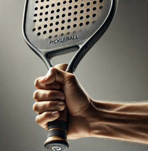 AI image of a pickleball paddle grip