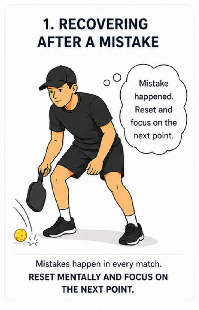 Recovering After a Mistake pickleball strategy diagram
